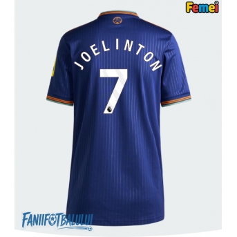 Newcastle United Joelinton #7 Tricou Fotbal Replică 2025-26 Femei Treilea